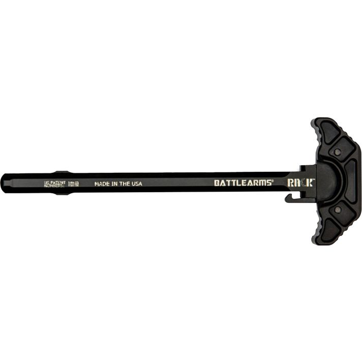 Battle Arms Development BAD-RACK-15-C Rack15 MOD C Charging Handle AR-15 Black Ambidextrous Hand