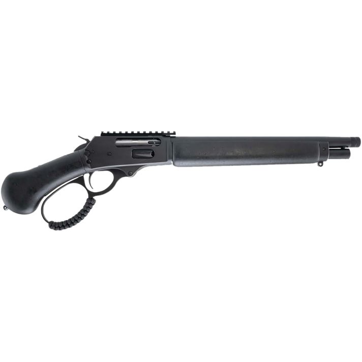 Rossi 95P4570131 R9545-70 Gov 4+1 13.25" Black Cerakote Steel Barrel, Black Cerakote Steel Frame, Picatinny Rail