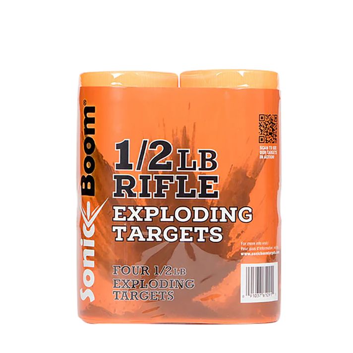 Sonic Boom/jerent SBTHP4P Rifle Exploding Target 0.50 lb 4 Pack