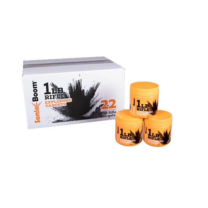 Sonic Boom/jerent SBT0120P Rifle Exploding Target 1 lb 22 Pack