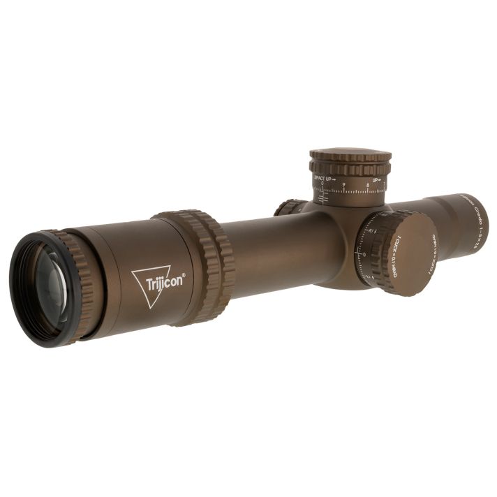 Trijicon 2900055 CredoCoyote Brown 1-8x 105.80-13.20ft @100yds 34mm Tube