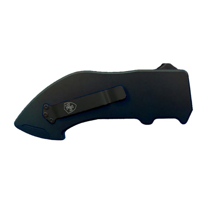 Templar KnifeSquire Utility OTF Razor Plain Black Anodized 5.38" Aluminum Handle