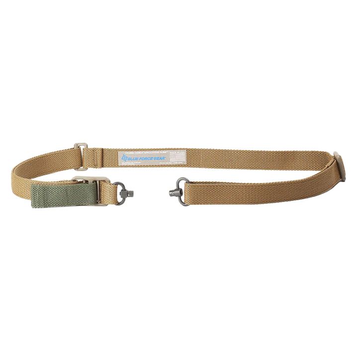 Blue Force Gear VCASPB100AACB Vickers Push Button Sling Coyote Brown Cordura