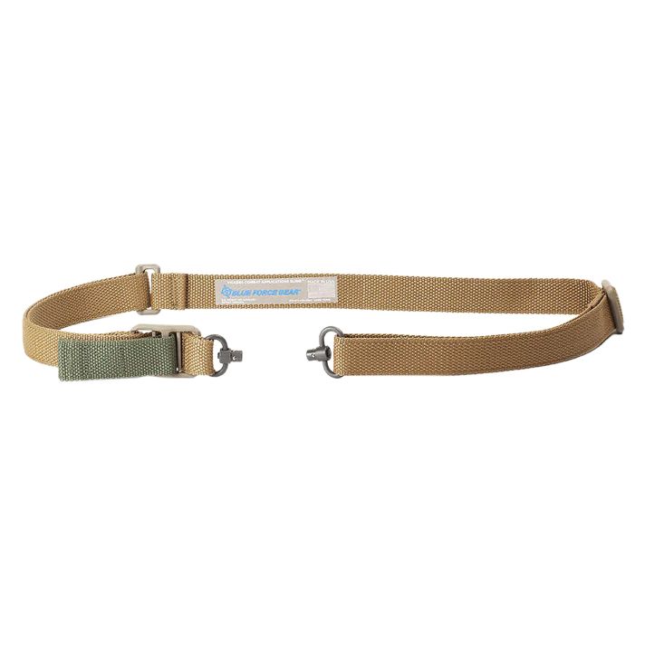 Blue Force Gear VCASPB125AACB Vickers Push Button Sling Coyote Brown Cordura 36"-62" OAL Padded Rifle