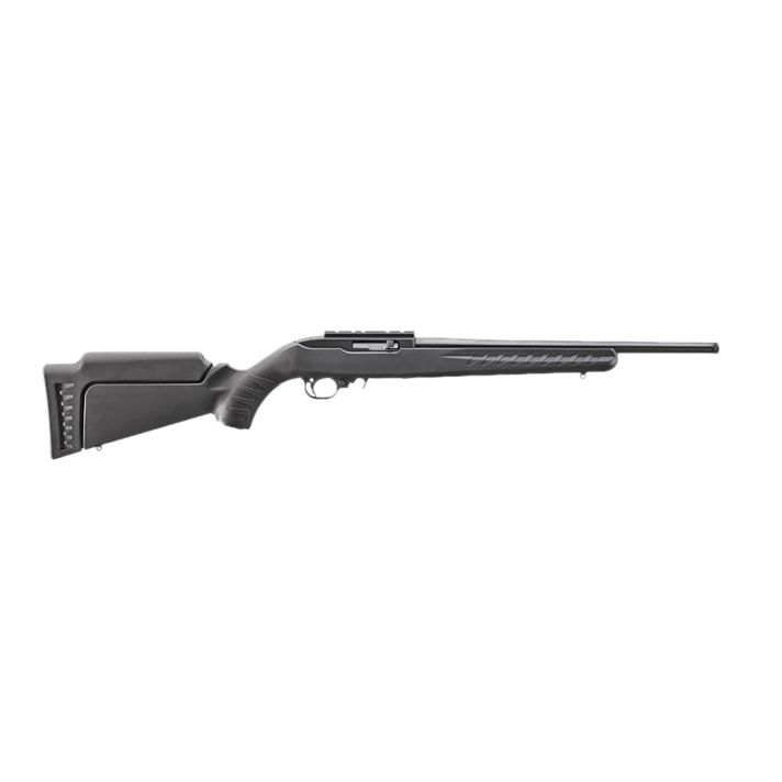 Ruger 31239 10/22Sports South Exclusive Carbine 22 LR 10+1 16.12" Black Satin Threaded Barrel, Receiver w/Scope Rail, Ruger Modular System Synthetic Stock