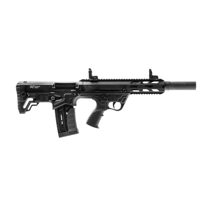 Gforce Arms GFY11220 GFY-1 USA 12 Gauge Semi-Auto 3" 5+1 18.50" Black Threaded Barrel, Black Cerakote Aluminum Receiver w/Picatinny Rail, Black Bullpup Polymer Stock, Polymer Grip