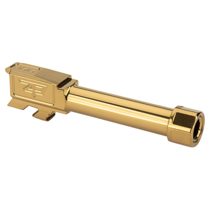 Zaffiri Precision ZP.43BTG 9mm Fits G43/43X 3.92" Gold 416R Stainless Steel