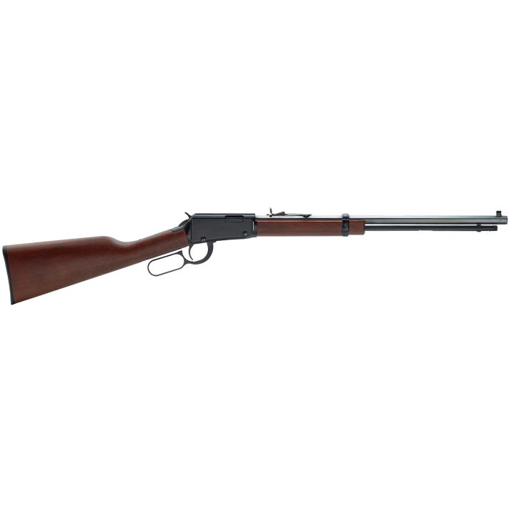 Henry H001TM Lever Frontier 22 WMR Caliber with 12+1 Capacity, 20" Octagon Barrel, Black Metal Finish & American Walnut Stock Right Hand (Full Size)