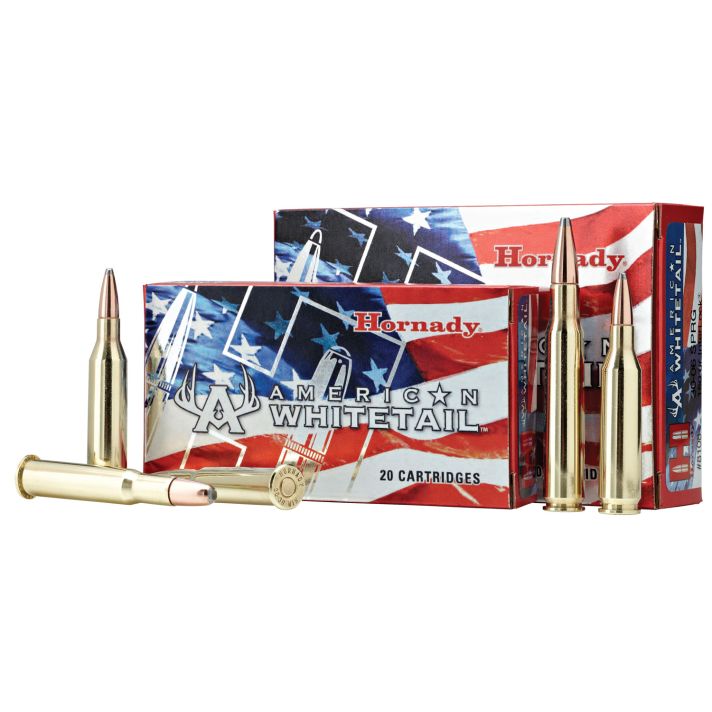Hornady 81489 American Whitetail6.5Creedmoor 129gr InterLock Spire Point 20 Per Box/10 Case