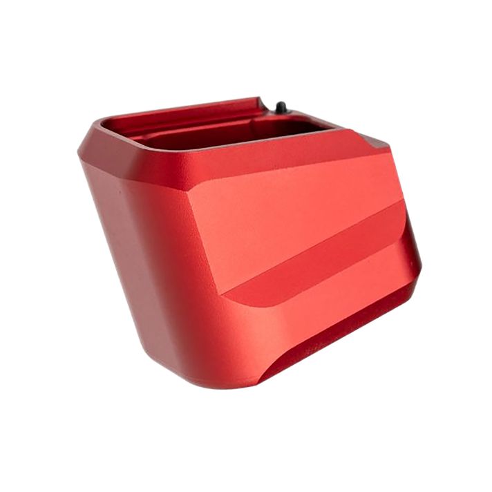 Tyrant CNC TDVP9MAGEXRED Magazine ExtensionFits H&K VP9/VP40/VP30 5rd Red Aluminum