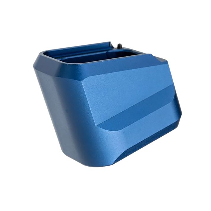Tyrant CNC TDVP9MAGEXBLUE Magazine ExtensionFits H&K VP9/VP40/VP30 5rd Blue Aluminum