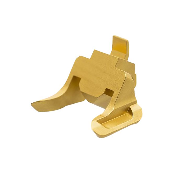 Tyrant CNC TDVP9EGOLD Extended Magazine Release9mm/40 S&W Fits Heckler & Koch VP9/VP40 Gold Aluminum