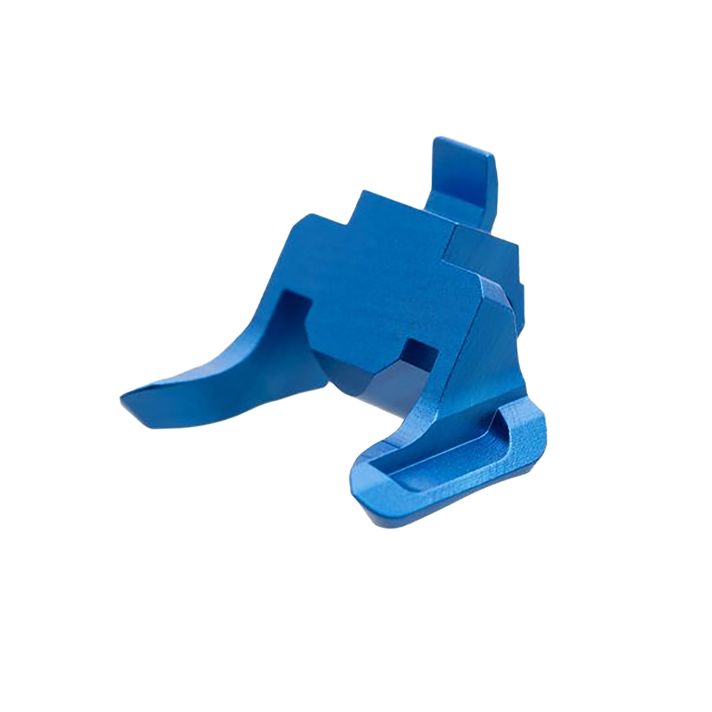 Tyrant CNC TDVP9EBLUE Extended Magazine Release9mm/40 S&W Fits Heckler & Koch VP9/VP40 Blue Aluminum