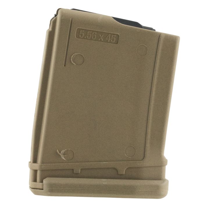 ProMag COL26 Standard10rd 223 Rem/5.56x45mm Fits AR-15/M16 Desert Tan DuPont Zytel Polymer
