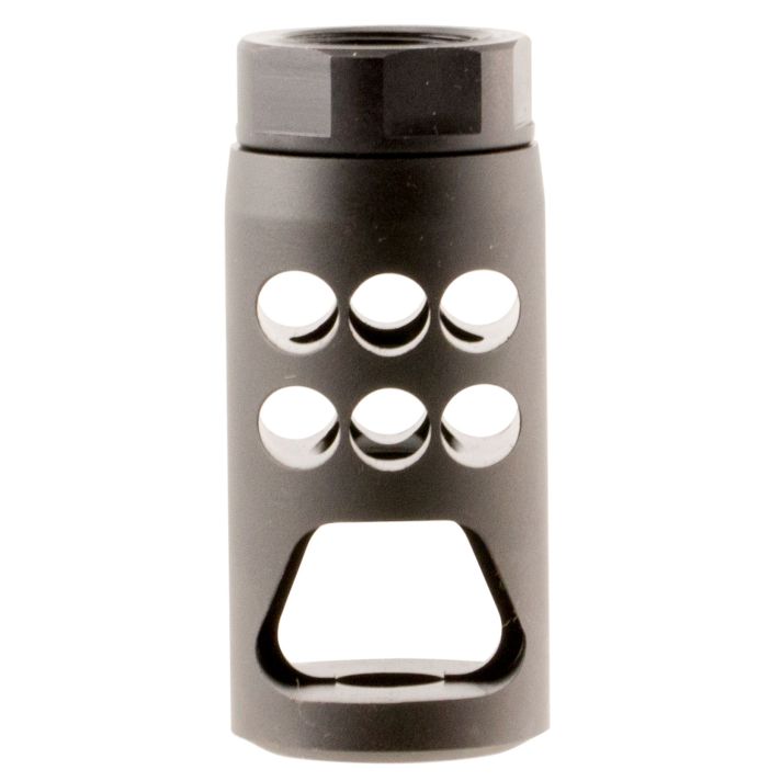 Ruger 90590 Hybrid Muzzle Brake Ruger Precision 7.62x51mm NATO Black Matte Steel with 5/8"-24 tpi Threads, 2.20" OAL & 1" Diameter