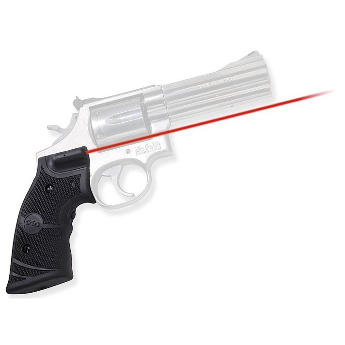 Crimson Trace 011280 LG-307 LasergripsBlack Red Laser Smith & Wesson K & L Frames Square Butt
