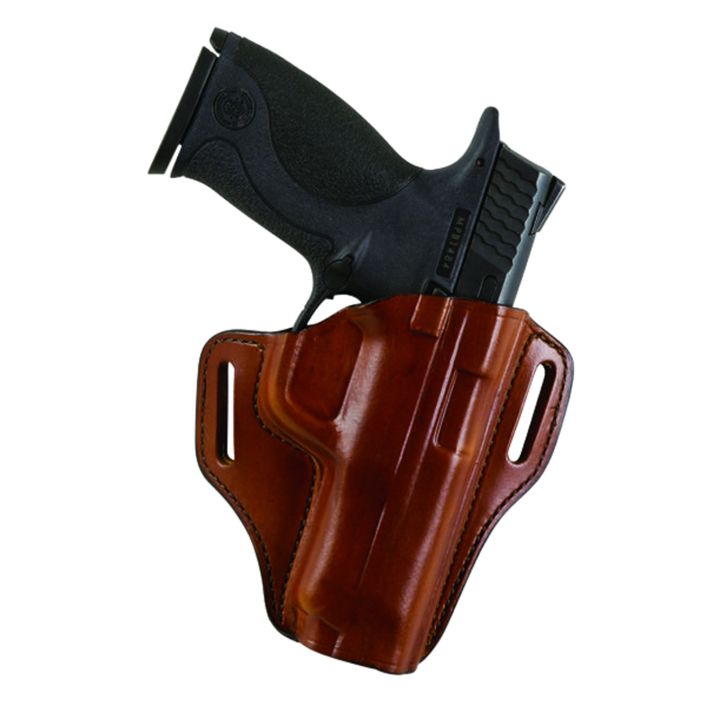 Bianchi 23940 57 RemedyOWB Size 12 Tan Leather Belt Slide Fits Colt 1911 Commander Right Hand