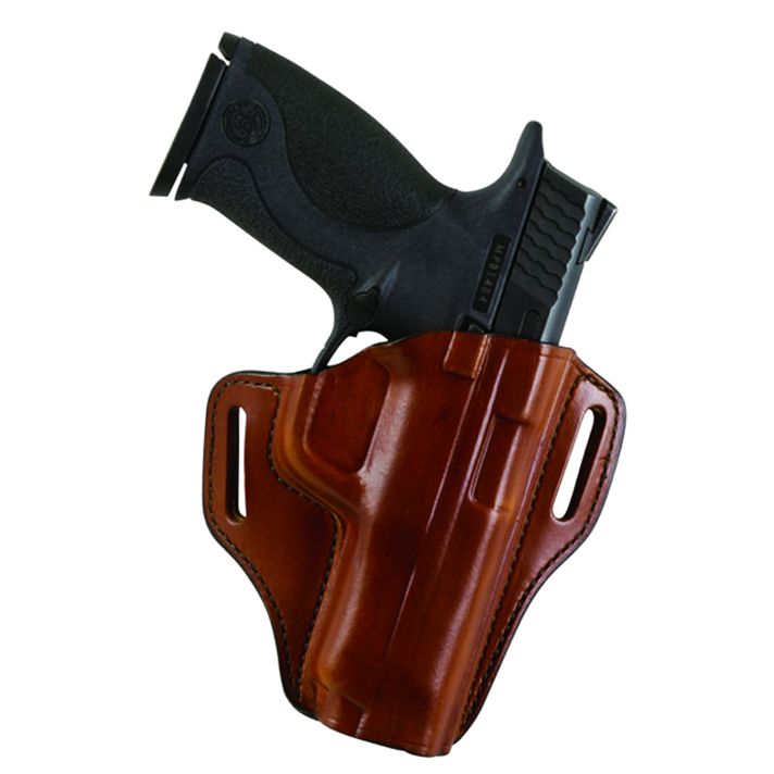 Bianchi 23944 57 RemedyOWB Size 10A Tan Leather Belt Slide Fits Colt 1911 Officer Right Hand