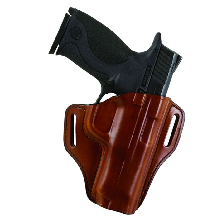 Bianchi 23948 57 RemedyOWB Size 09A Tan Leather Belt Slide Fits Glock 42 Right Hand