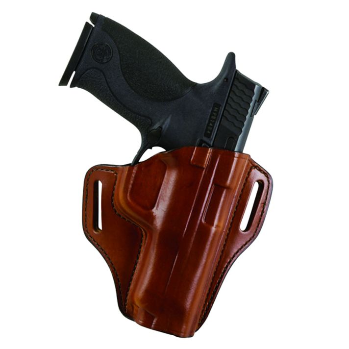 Bianchi 23966 57 RemedyOWB Size 18 Tan Leather Belt Slide Fits Springfield XDS Right Hand