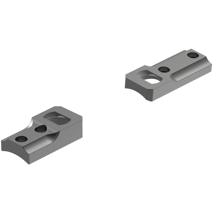 Leupold 60760 Dual Dovetail Base Set Matte Black Kimber 8400