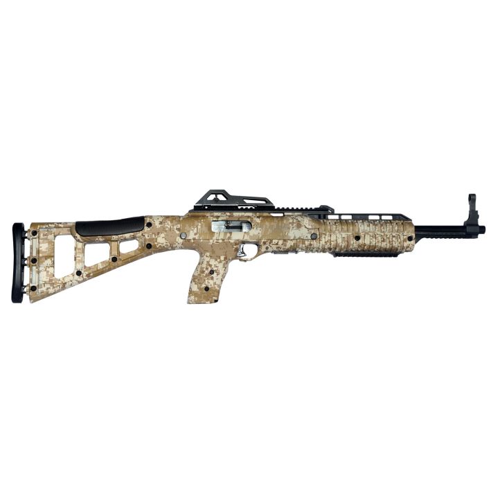 Hi-Point 4595TSDD 4595TS Carbine 45 ACP 9+1 17.50" Threaded Barrel, Desert Digital Camo Metal Finish, Desert Digital Camo Skeletonized Stock & Polymer Grip