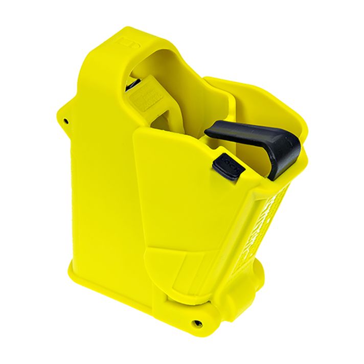 Maglula UP60L UpLULA Loader & Unloader Double & Single Stack Style made of Polymer with Lemon Finish for 9mm Luger, 45 ACP Pistols