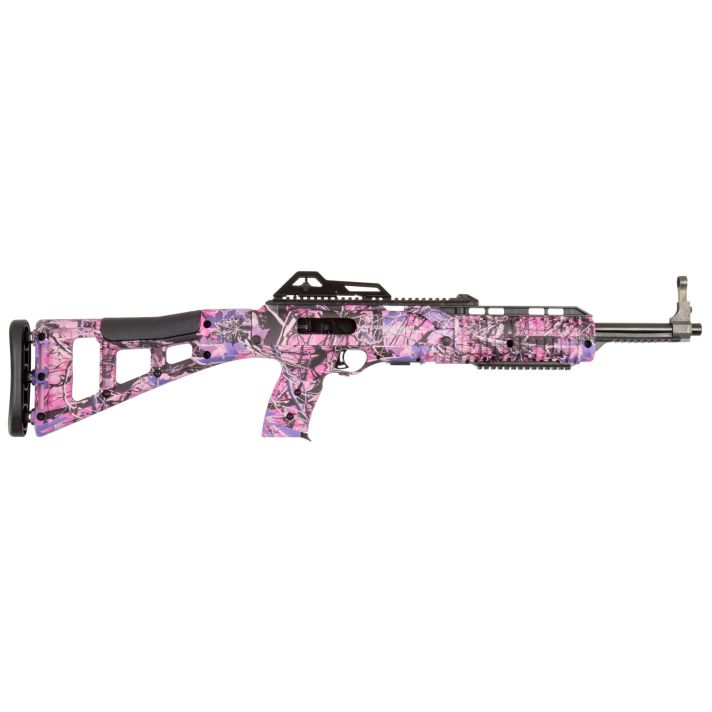 Hi-Point 3895TSPI 3895TS Carbine 380 ACP 10+1 16.50" Threaded Barrel, Country Girl Metal Finish, Country Girl Camo Fixed All Weather Skeletonized Stock & Polymer Grip