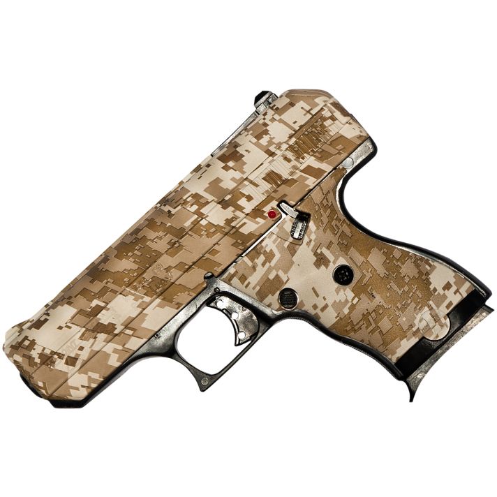 Hi-Point 916DD C99mm Luger 8+1, 3.50" Black Steel Barrel, Hydro-Dipped Digital Desert Camo Serrated Steel Slide, Hydro-Dipped Digital Desert Camo Polymer Frame & Grip