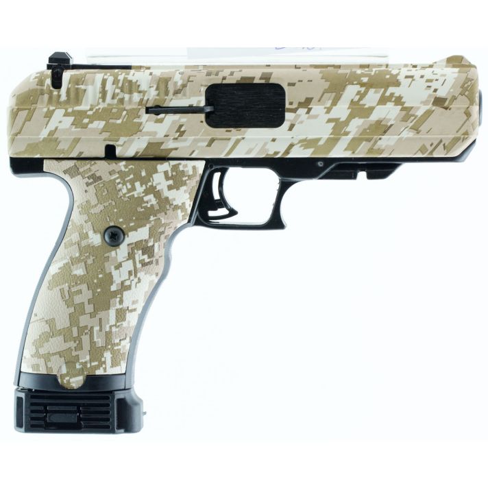 Hi-Point 34010DD JCP40 S&W 10+1, 4.50" Black Steel Barrel, Hydro-Dipped Digital Desert Camo Serrated Steel Slide, Hydro-Dipped Digital Desert Camo Polymer Frame w/Picatinny Rail & Grip