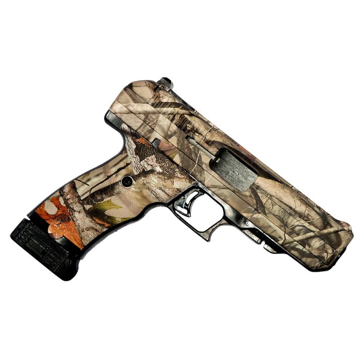 Hi-Point 34010WC JCP40 S&W 10+1, 4.50" Black Steel Barrel, Hydro-Dipped Woodland Camo Serrated Steel Slide, Hydro-Dipped Woodland Camo Polymer Frame w/Picatinny Rail & Grip