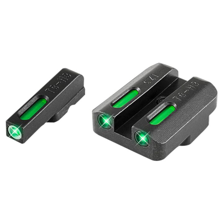 TruGlo TG13CZ1A TFXBlack | Green Tritium & Fiber Optic White Outline Front Sight Green Tritium & Fiber Optic Rear Sight