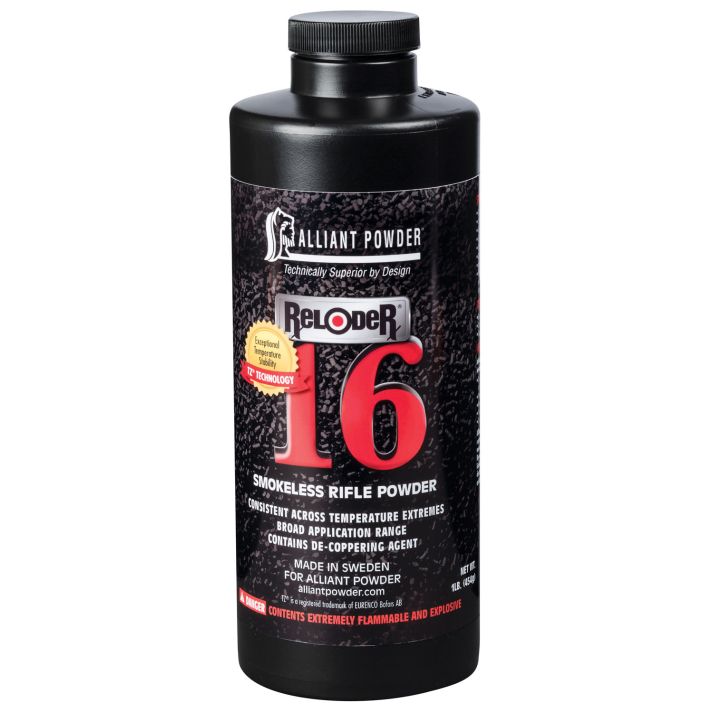 Alliant Powder RELOADER16 Rifle Powder Reloder 16 Rifle Multi-Caliber Medium Rifle 1 lb