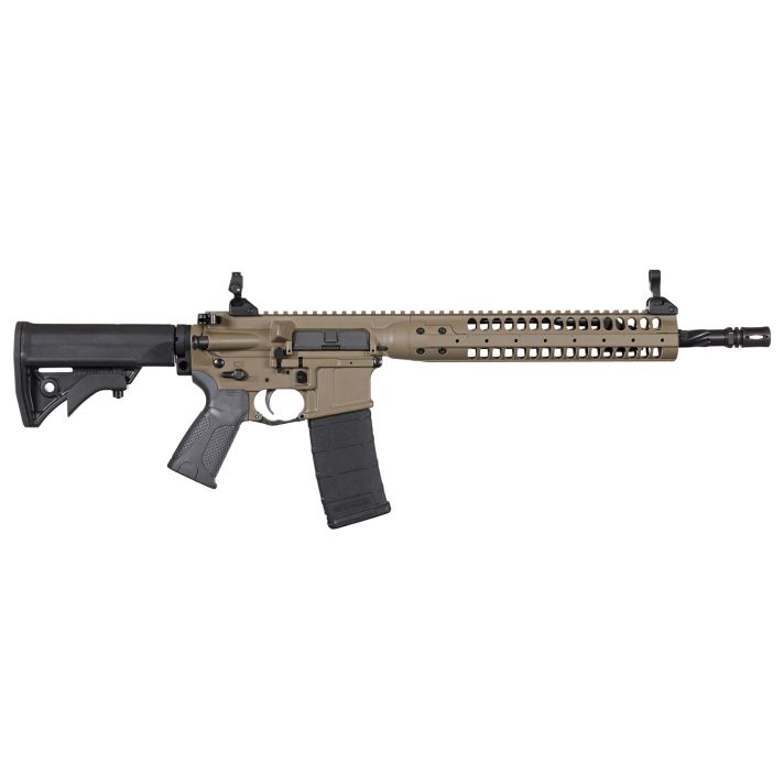 LWRC ICR5CK16SPR Individual Carbine SPR 5.56x45mm NATO 16.10" 30+1 Flat Dark Earth Cerakote, Black Adjustable Stock, Magpul MOE+ Grip