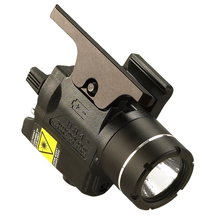 Streamlight 69241 TLR-4 Gun LightBlack 170 Lumens White C4 LED/Red Laser HK USP Compact