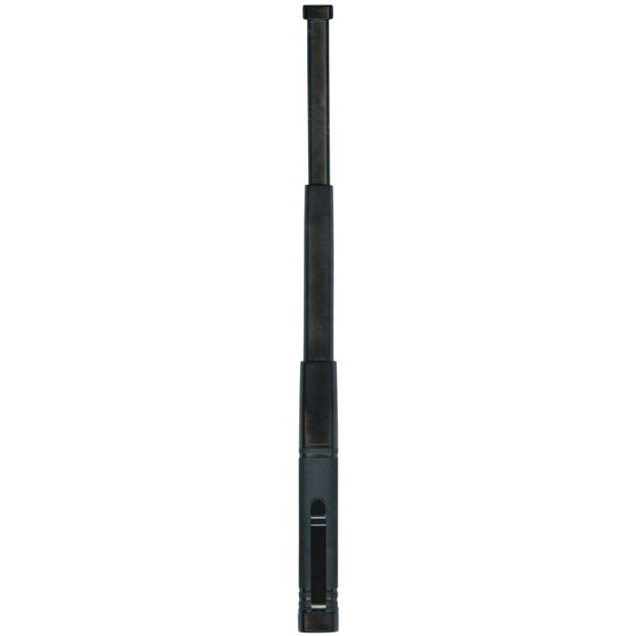Smith & Wesson Knives SWBAT12BCP Baton12.10" Collapsible Black Carbon Steel Includes Pocket Clip