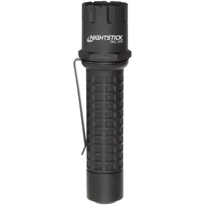 Nightstick TAC300B Polymer Tactical FlashlightMatte Black 180 Lumens White LED