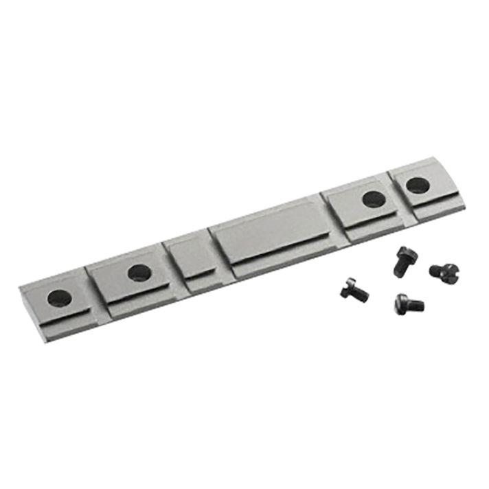 Ruger 90226 Scope Base AdapterSilver Aluminum Fits Ruger 10/22 & 96/22 Tip-Off/Weaver Mount