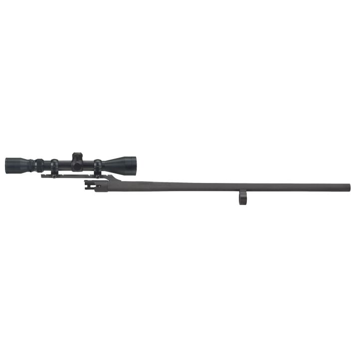 Mossberg 92356 OEM Replacement12 Gauge 24" 3" Blued Matte Finish Steel Material Slug Style with 3-9x40mm Scope, Full Rifling & Cantilever Mount for Remington 870