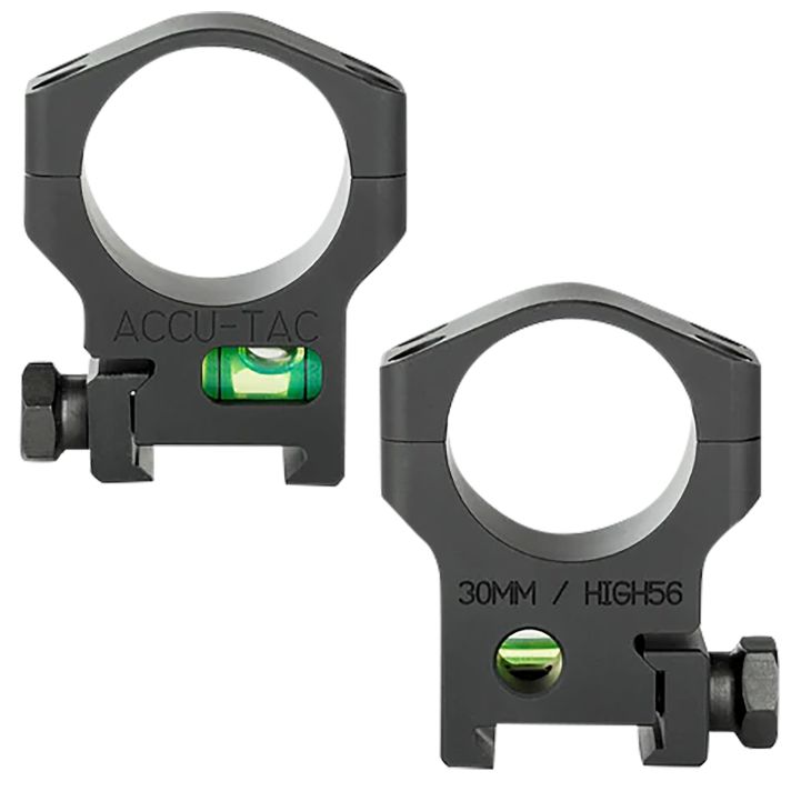 Accu-Tac HSR300 30 MM Scope RingsFlat Black