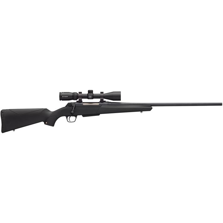 Winchester Guns 535705264 XPR Scope Combo 270 WSM 3+1 Cap 24" Blued Perma-Cote Rec/Barrel Matte Black Stock Right Hand with MOA Trigger System (Full Size) Includes Vortex Crossfire II 3-9x40mm Scope