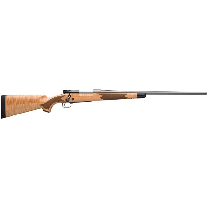 Winchester Repeating Arms 535218212 Model 70 Super Grade 243 Win Caliber with 5+1 Capacity, 22" Barrel, High Polished Blued Metal Finish & Gloss AAA Maple Stock Right Hand (Full Size)