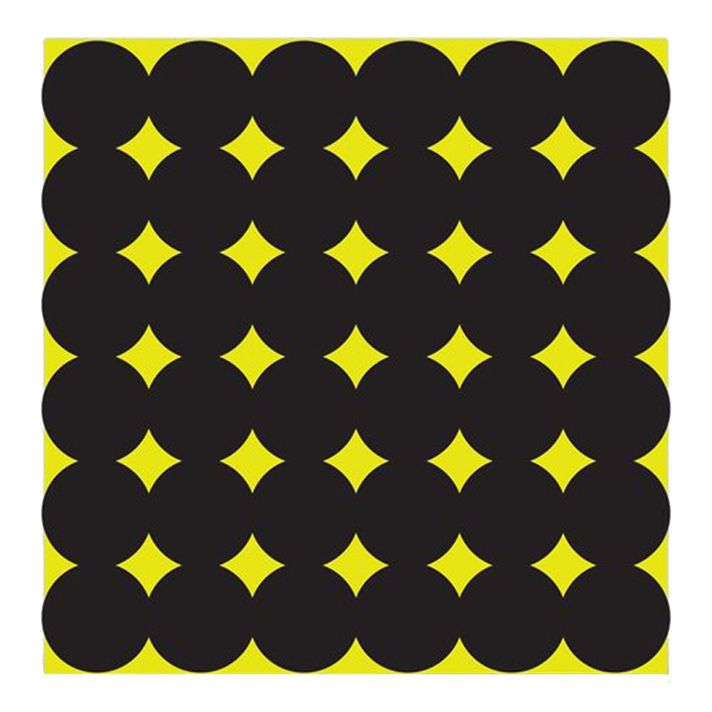 Birchwood Casey 34115 Shoot-N-C Pasters Black Adhesive Paper 1" 12 PK