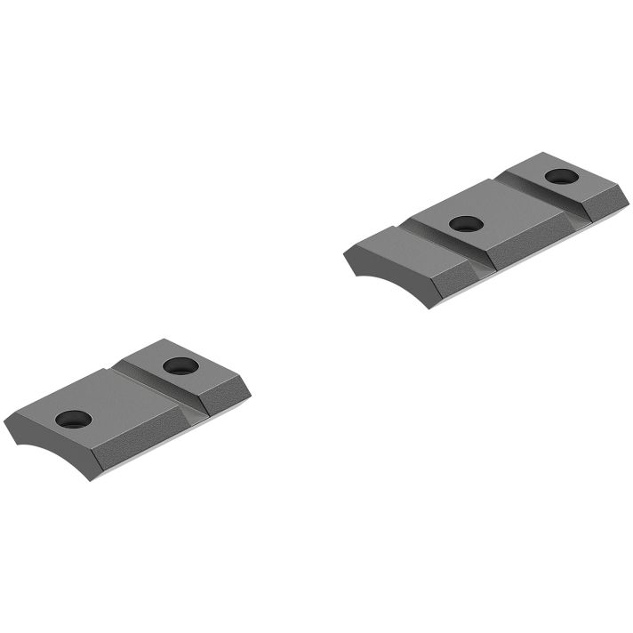 Leupold 171707 QRW Cross-Slot Base Set Matte Black Savage 10/110