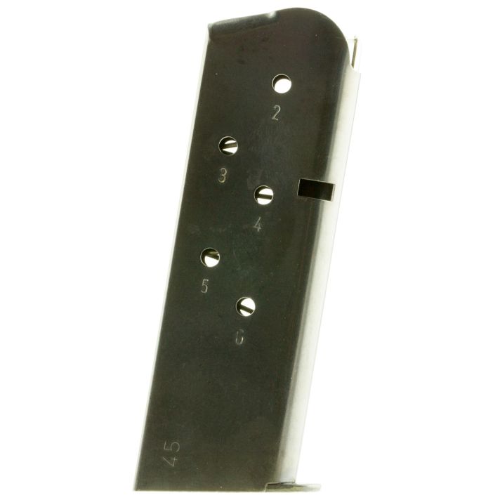Magnum Research MAG1911456 1911Black Detachable 6rd 45 ACP