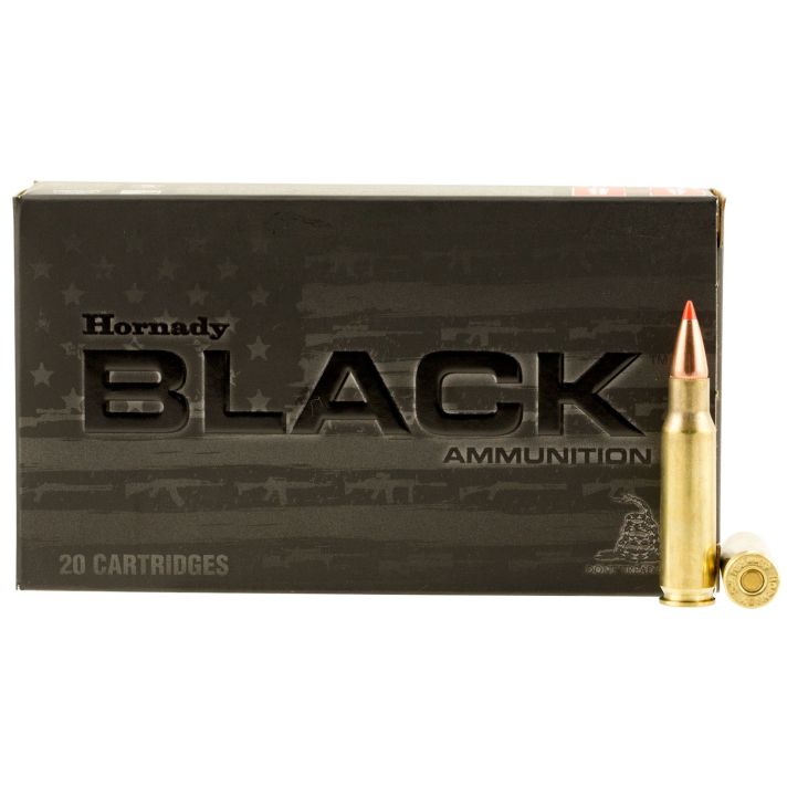Hornady 83464 Black6.8mmRemSPC 110gr Hornady V Max 20 Per Box/10 Case
