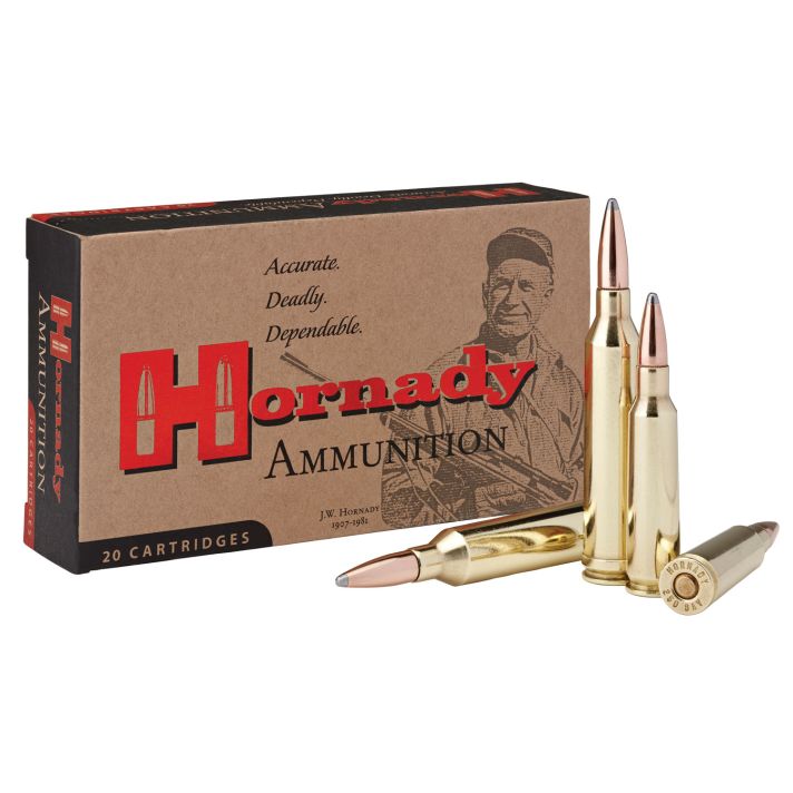 Hornady 8132 Custom250Savage 100gr InterLock Spire Point 20 Per Box/10 Case