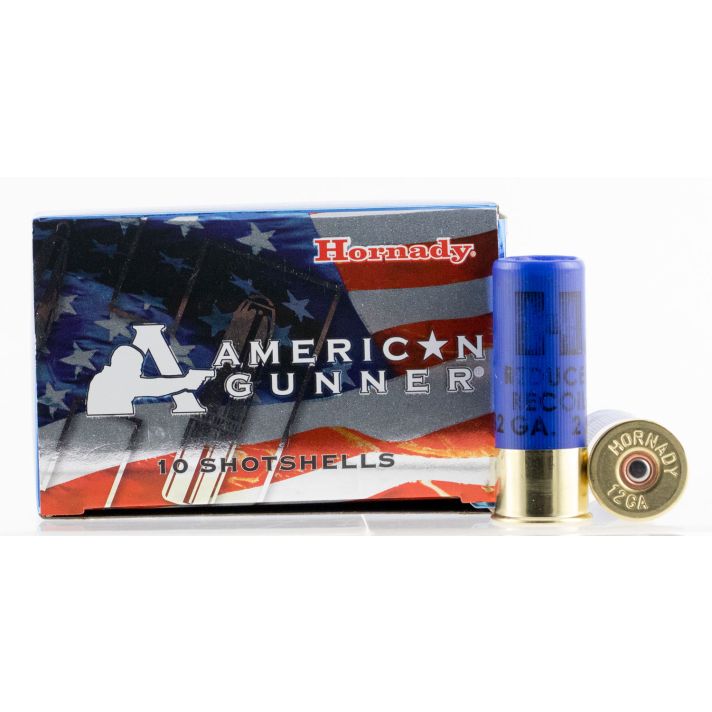 Hornady 86274 American Gunner12 Gauge 2.75" 1 oz 00 Buck Shot 10 Per Box/ 10 Case