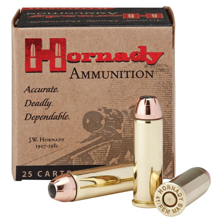 Hornady 9077 Custom41RemMag 210gr Hornady XTP Hollow Point 20 Per Box/10 Case
