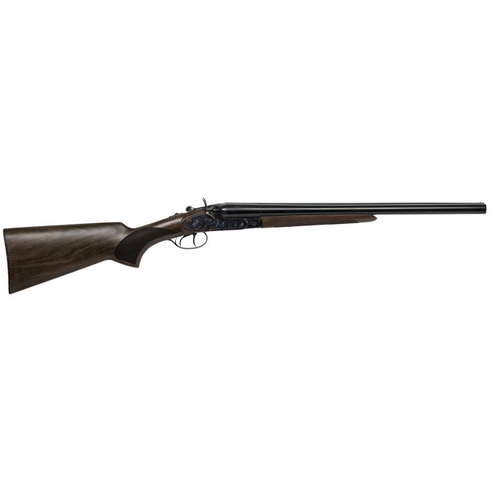 CZ-USA 06130 Hammer Coach12 Gauge 2rd 3" 20" Black Chrome Barrel Color Case Hardened Rec Turkish Walnut Fixed Pistol Grip Stock Right Hand (Full Size) Includes Fixed Cylinder & Cylinder Chokes
